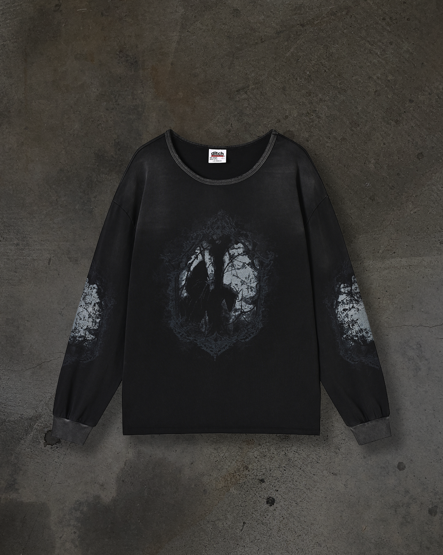 MIRROR LONG SLEEVE (COAL)