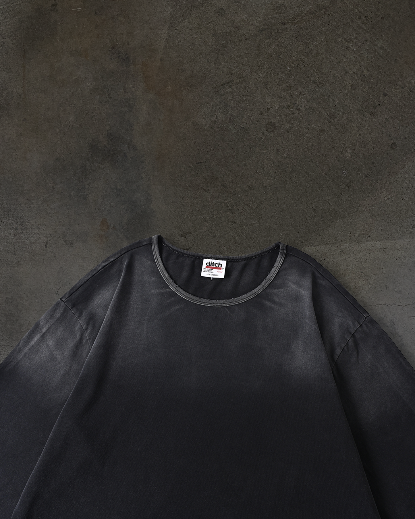 FADED LONG SLEEVE (COAL)