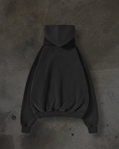 MASKED HOODIE (COAL)