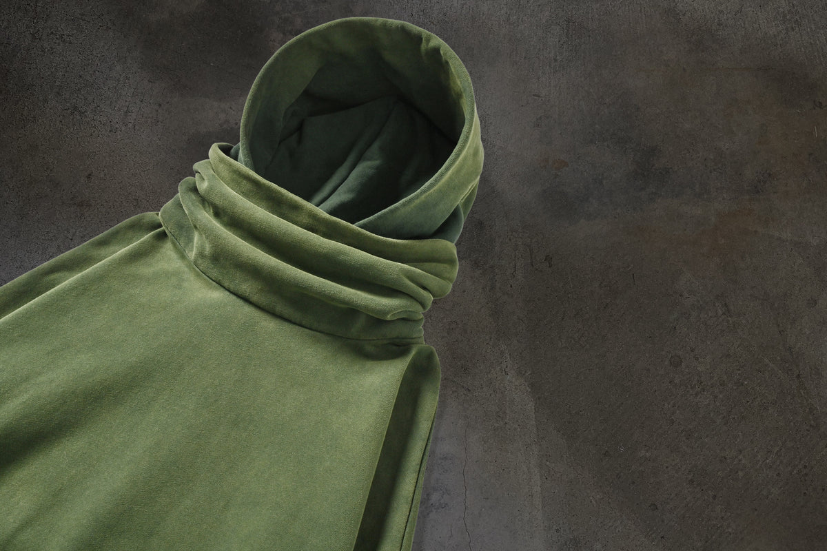 MASKED HOODIE (MATCHA)