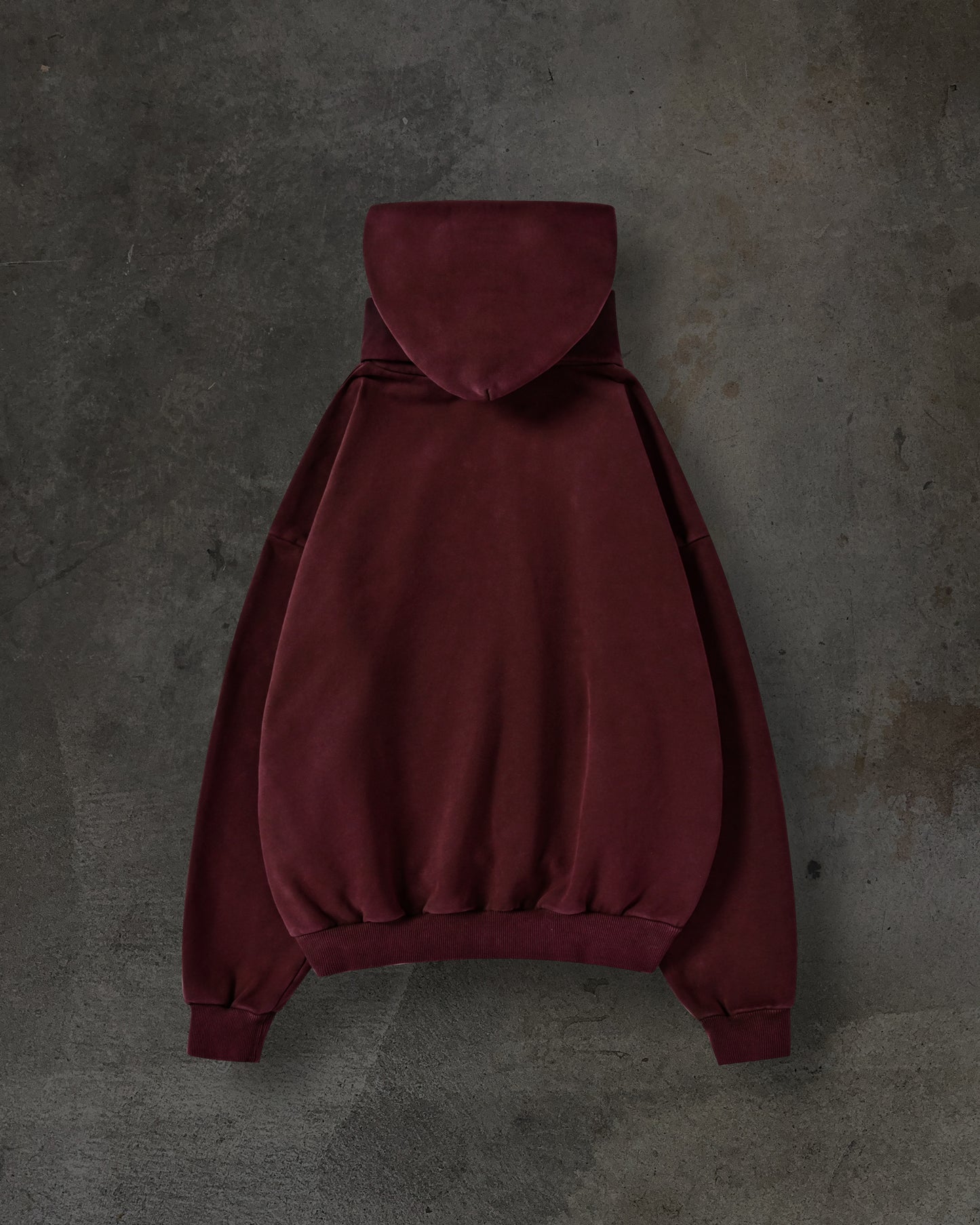 MASKED HOODIE (CRIMSON)