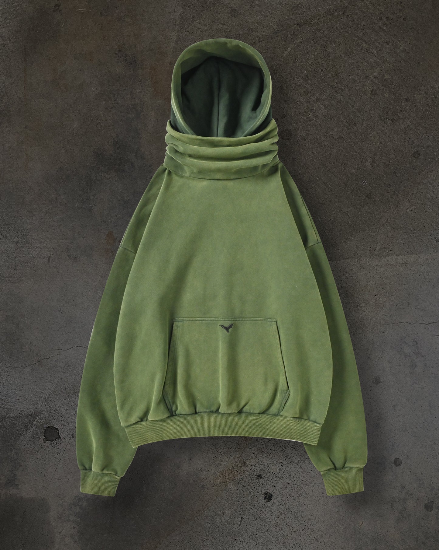 MASKED HOODIE (MATCHA)