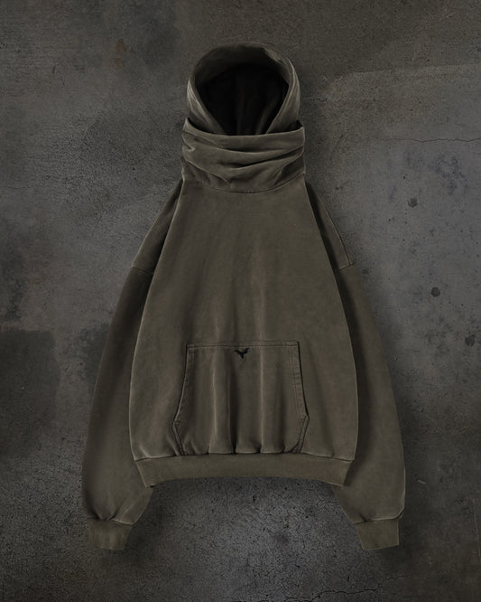 MASKED HOODIE (ASH)