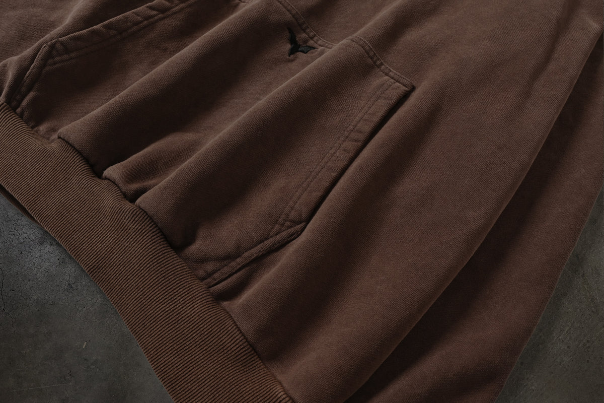 MASKED HOODIE (MOCHA)