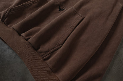 MASKED HOODIE (MOCHA)