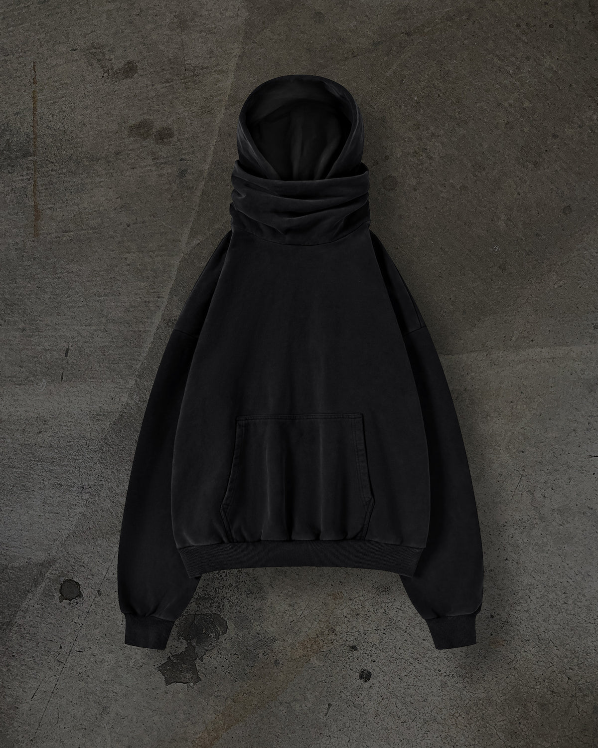 MASKED HOODIE (NOIR)