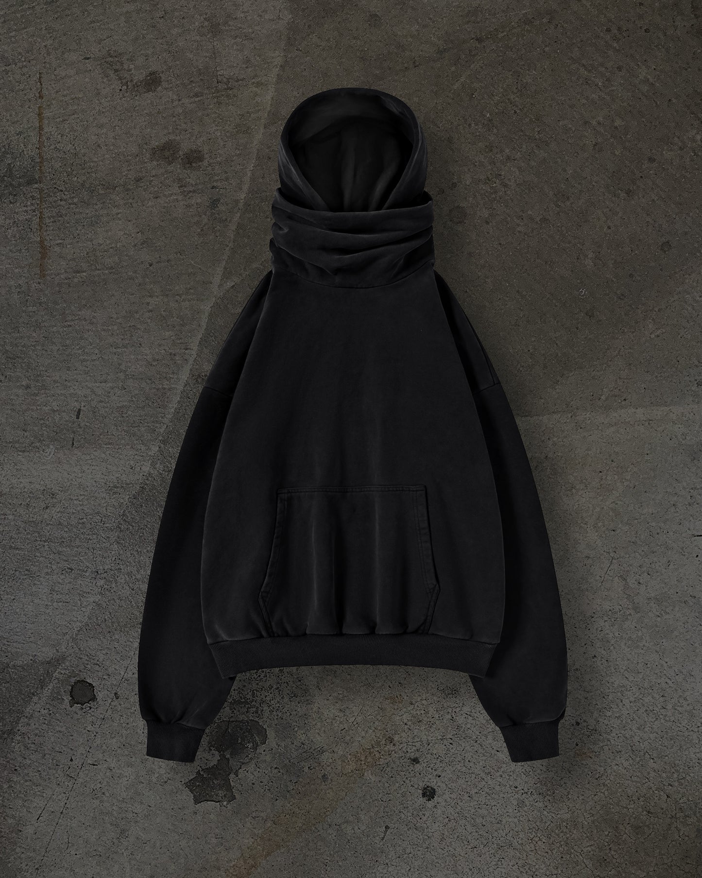 MASKED HOODIE (NOIR)
