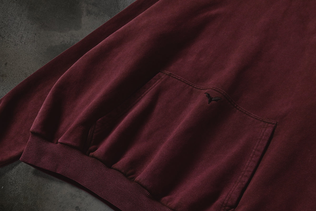 MASKED HOODIE (CRIMSON)