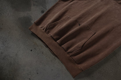 MASKED HOODIE (MOCHA)