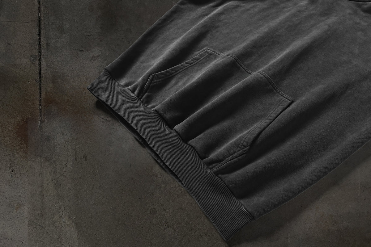 MASKED HOODIE (COAL)
