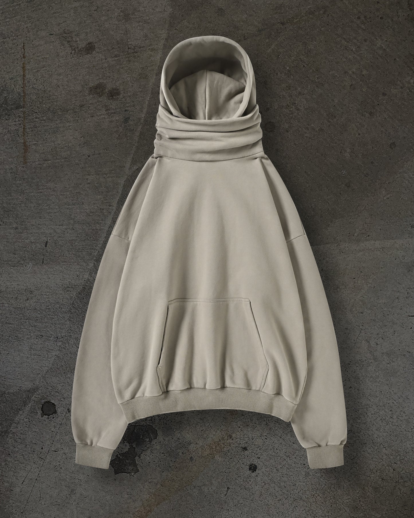 MASKED HOODIE (SAND)