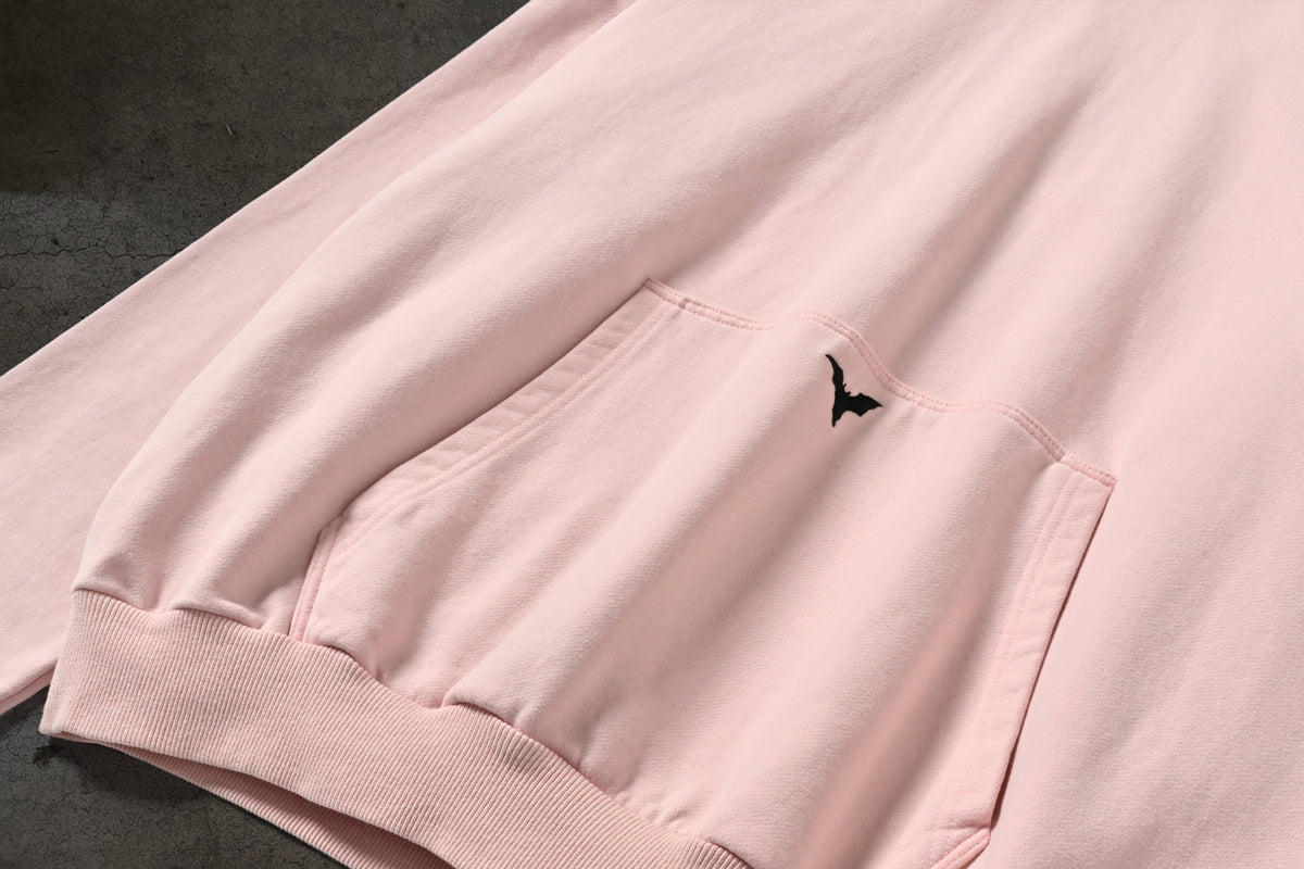 MASKED HOODIE (BABY PINK)