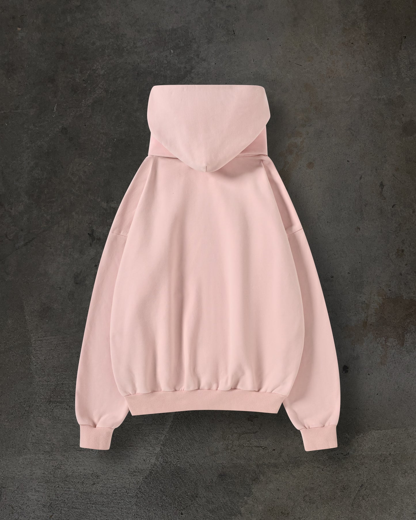 MASKED HOODIE (BABY PINK)