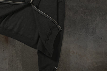 SLUB ZIPUP (NOIR)