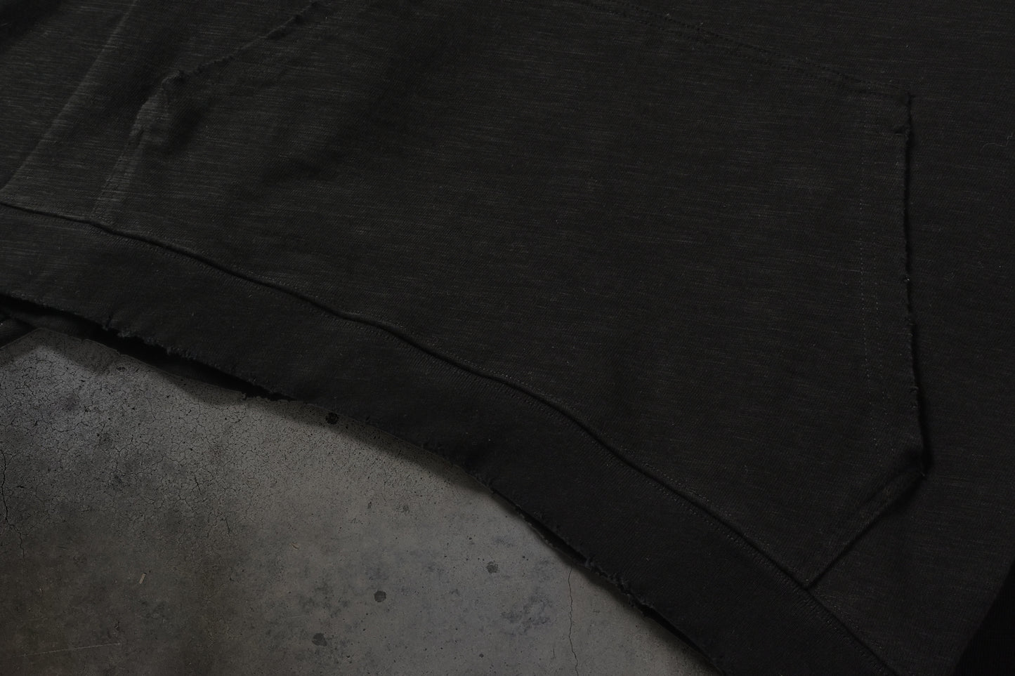 SLUB PULLOVER (NOIR)