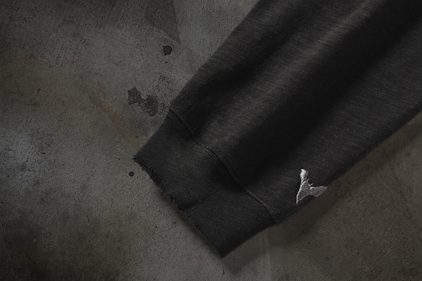 SLUB PULLOVER (NOIR)