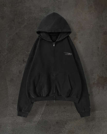 ATHLETIC ZIPUP (COAL)