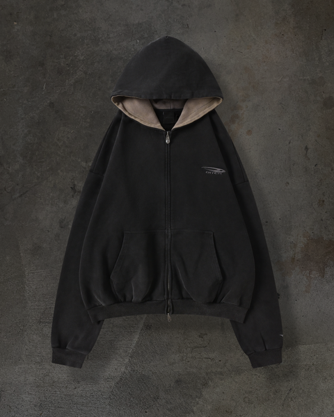 CALAX ZIP UP ジャケット ATHLETIC ZIPUP (COAL/ASH) – ditch