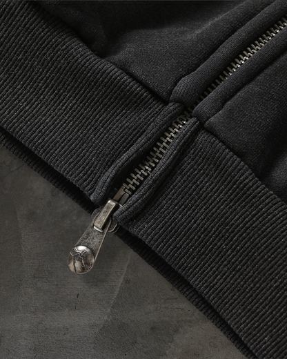 ATHLETIC ZIPUP (COAL)