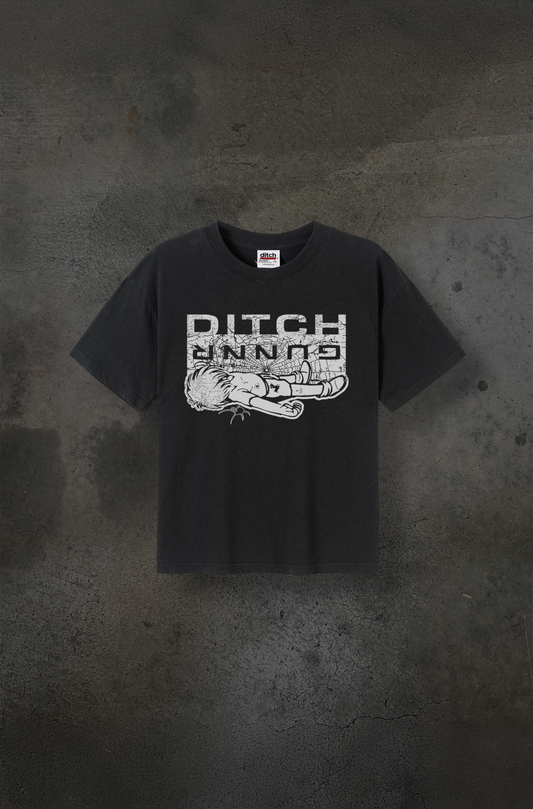 GUNNR POPUP TEE (COAL)