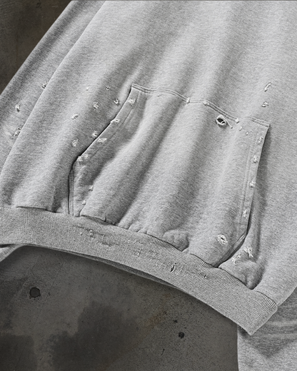 RUIN MASKED HOODIE (HEATHER)