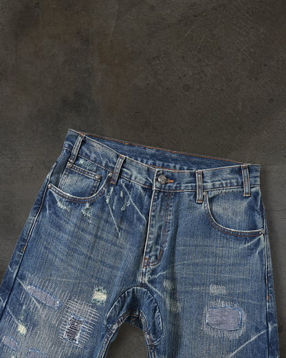 CLAWMARK DENIM (REPAIRED LIGHT WASH)