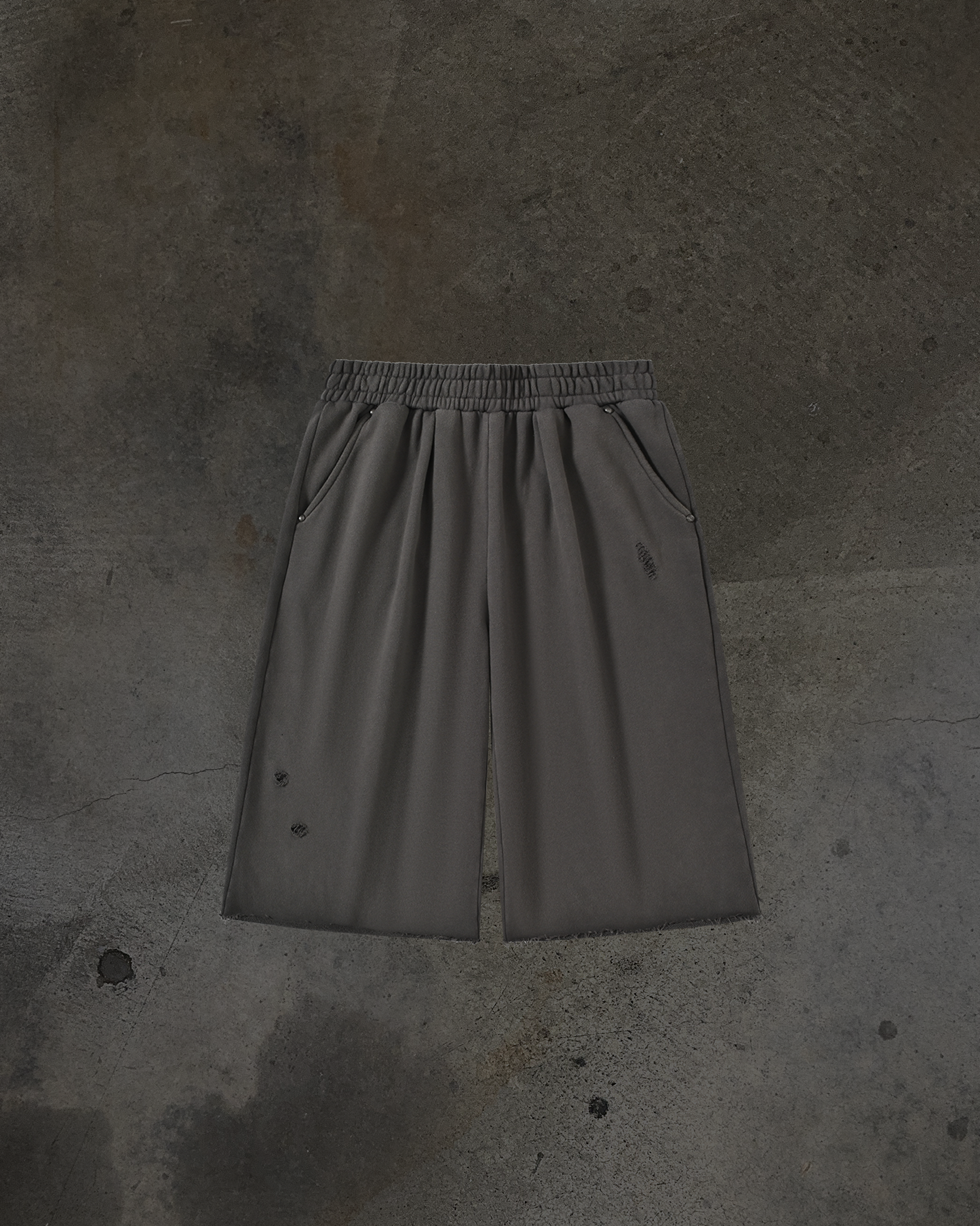 BAGGY SWEATSHORTS (GREY)