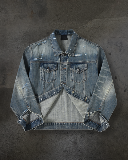 FADED DENIM JACKET (DIRTY WASH)