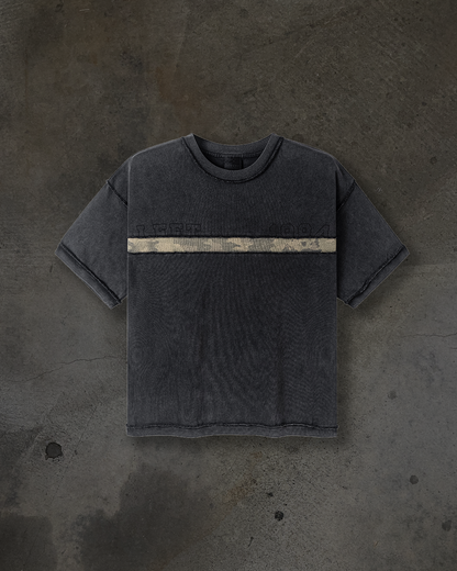 CAMO STRIPE TEE (COAL)