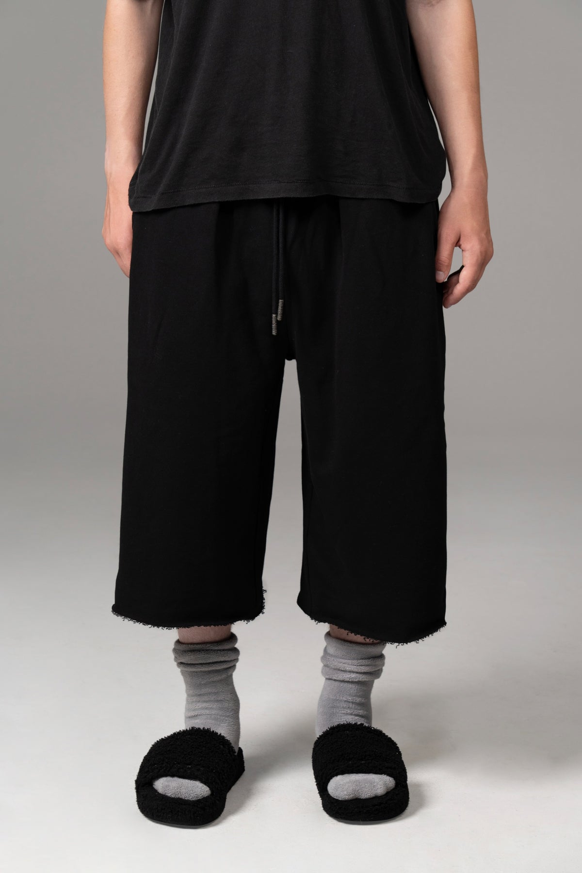 BAGGY SWEATSHORTS (NOIR)