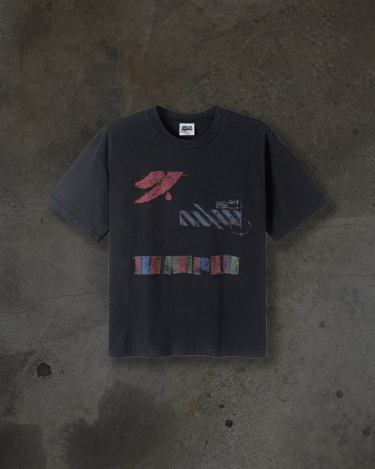 CAUTIONARY TEE (COAL)