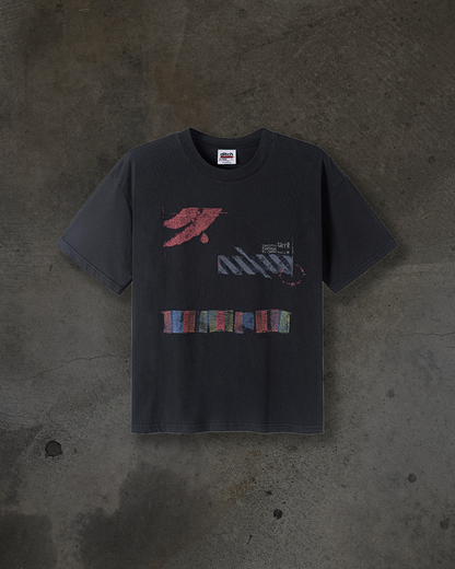 CAUTIONARY TEE (COAL)