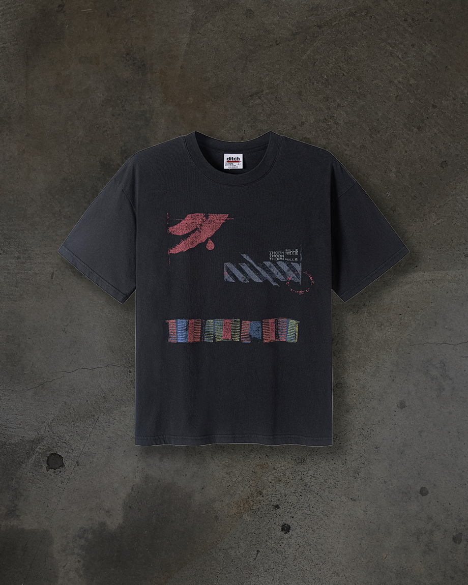 CAUTIONARY TEE (COAL)
