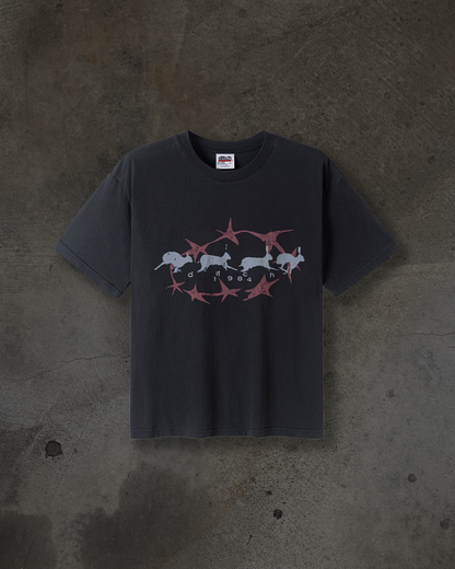 BUNNY TEE (COAL)