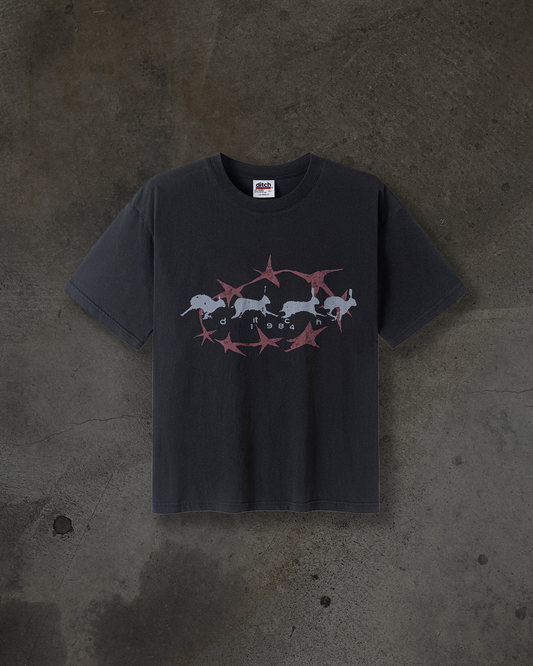 BUNNY TEE (COAL)
