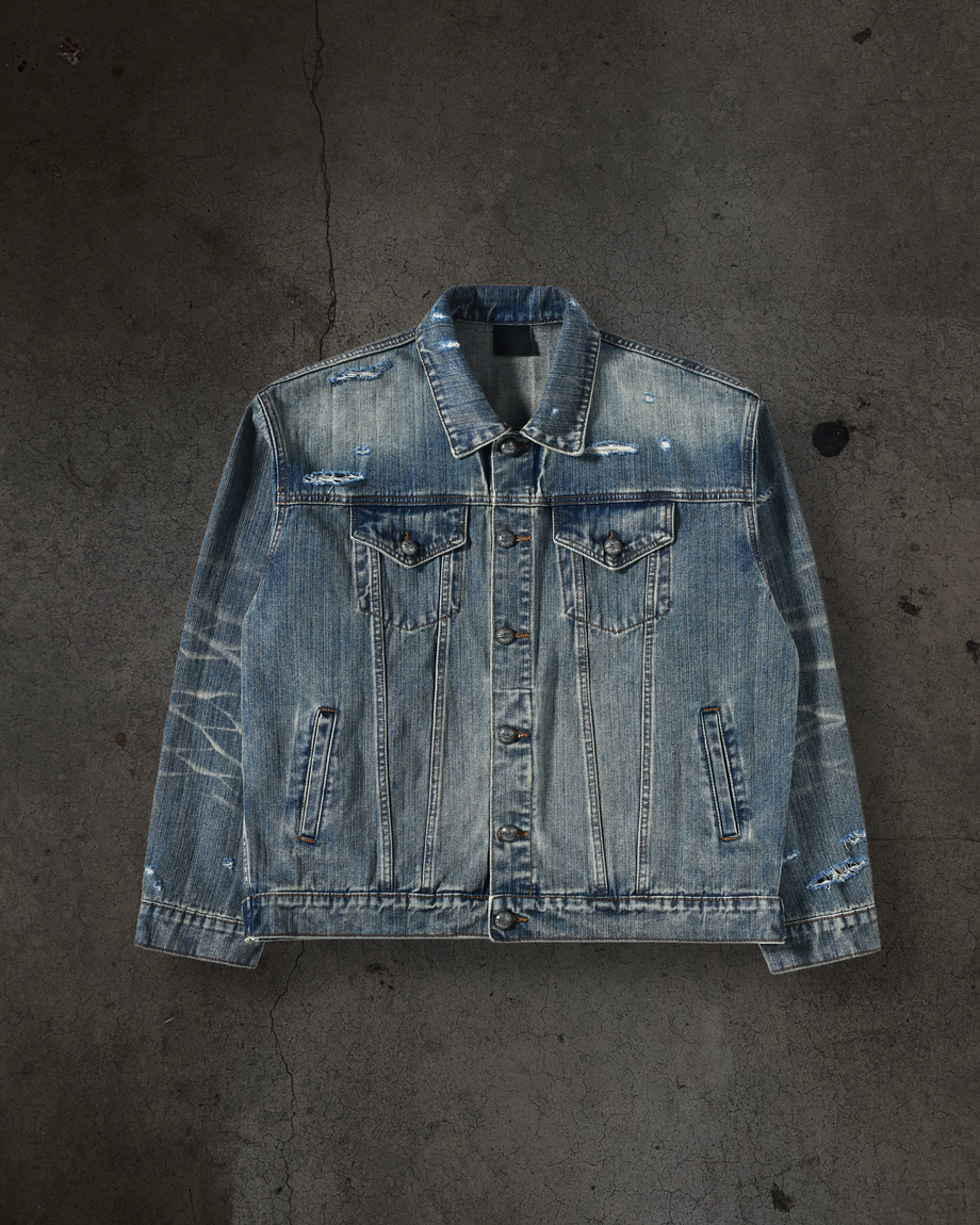 FADED DENIM JACKET (DIRTY WASH)