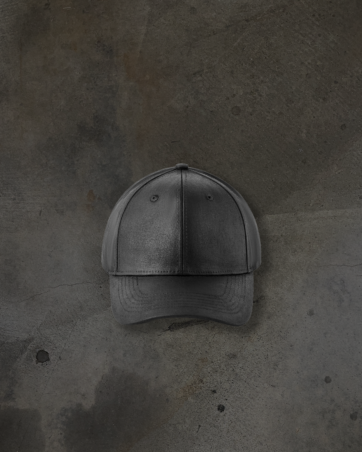 WAXED CAP (NOIR)