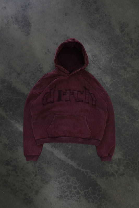 MISSING PATCH PULLOVER (CRIMSON)