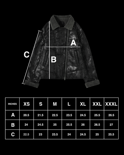 SHEARLING JACKET (COAL)