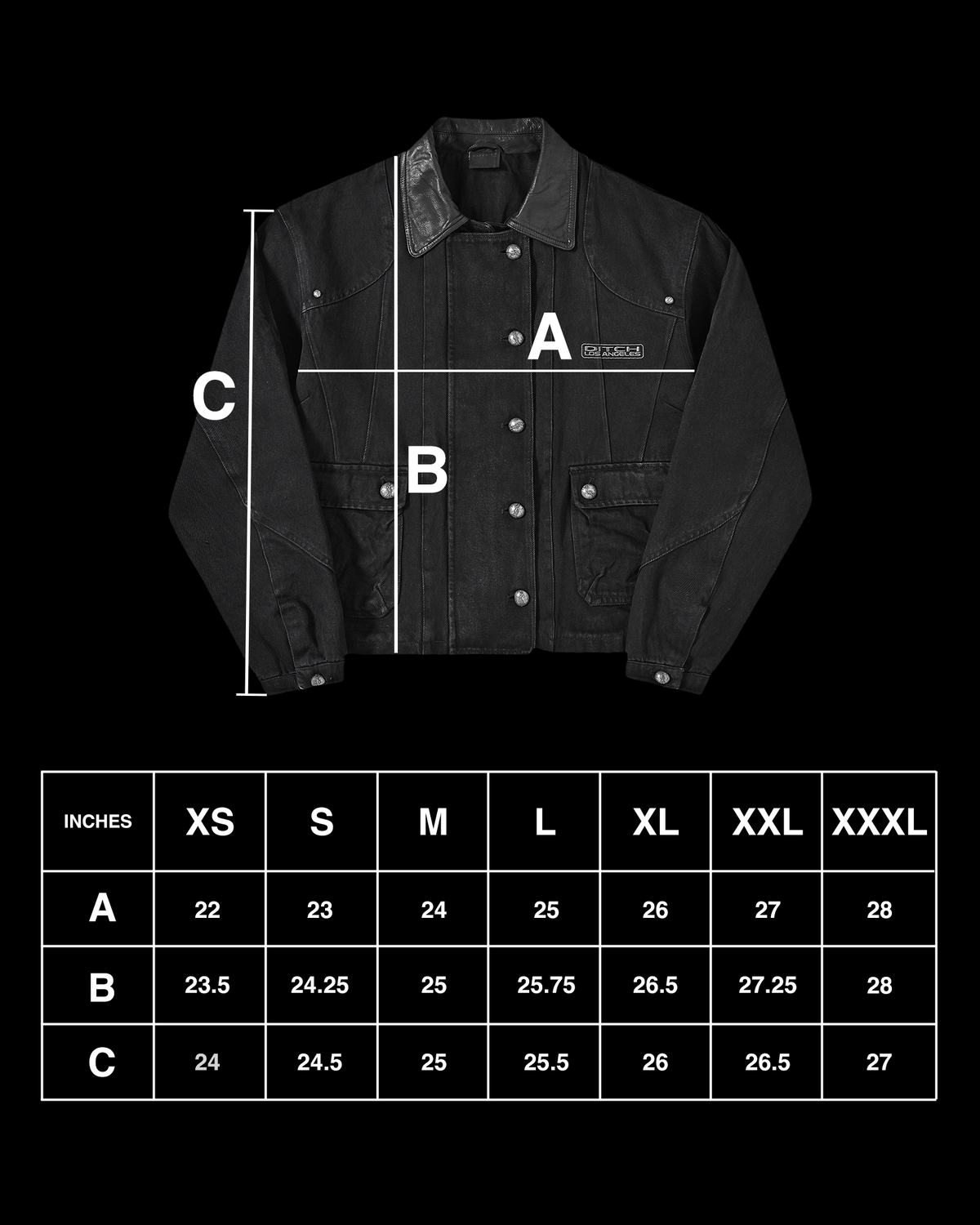 TRUCKER JACKET (COAL)