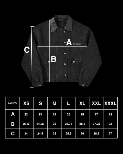 TRUCKER JACKET (COAL)