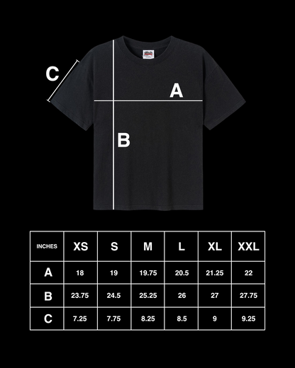 GUNNR POPUP TEE (COAL)