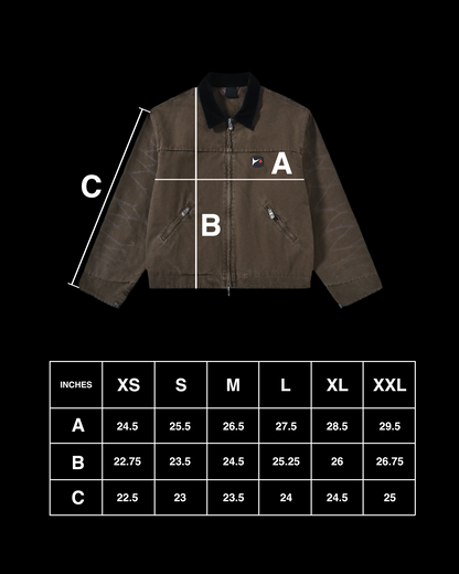 MECHANIC JACKET (MOCHA)