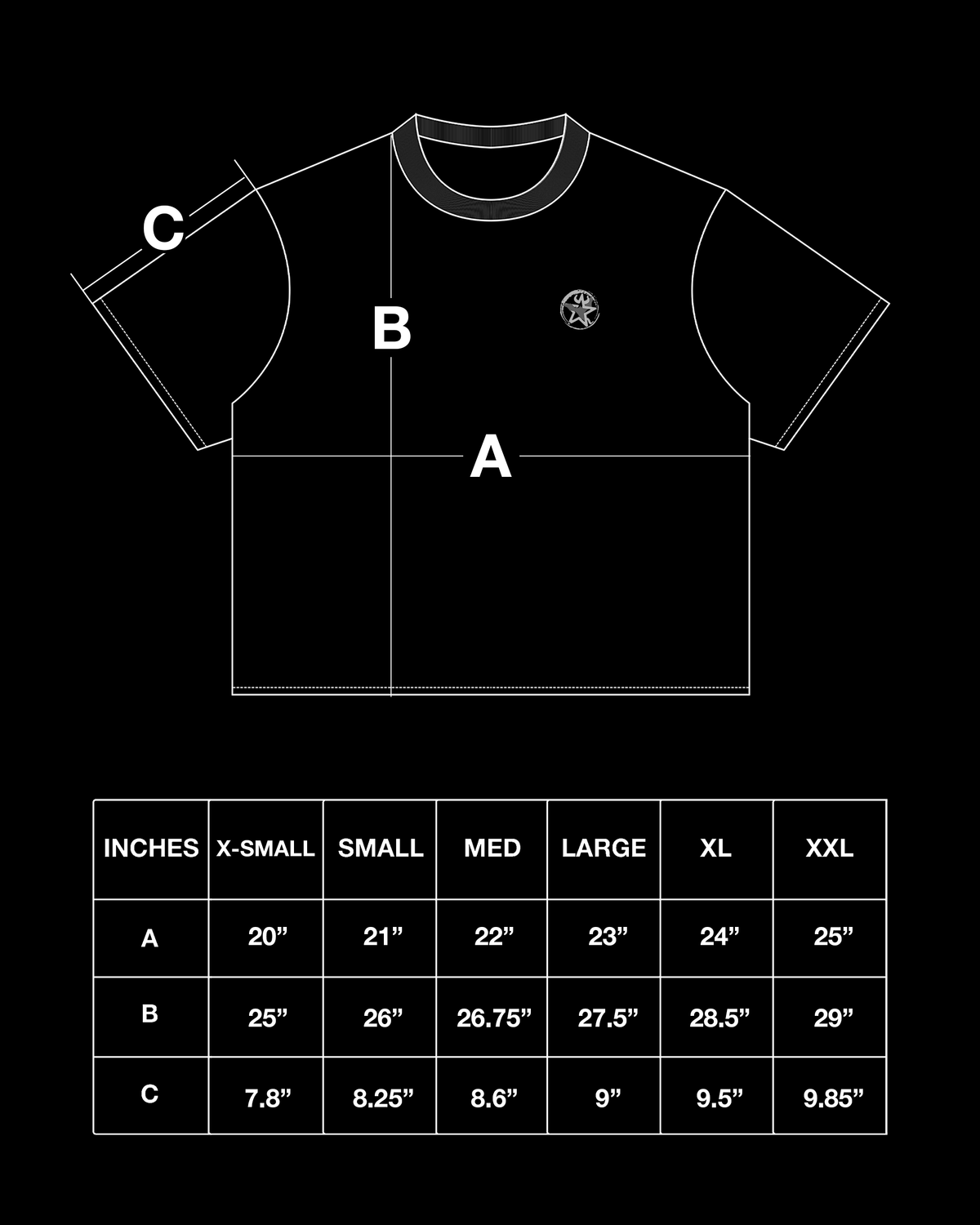 DISTRESSED TEE (COAL)