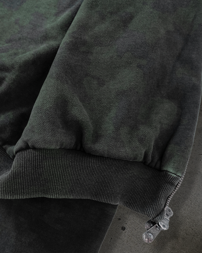 DOUBLE LAYERED BLANK ZIPUP (CAMO)