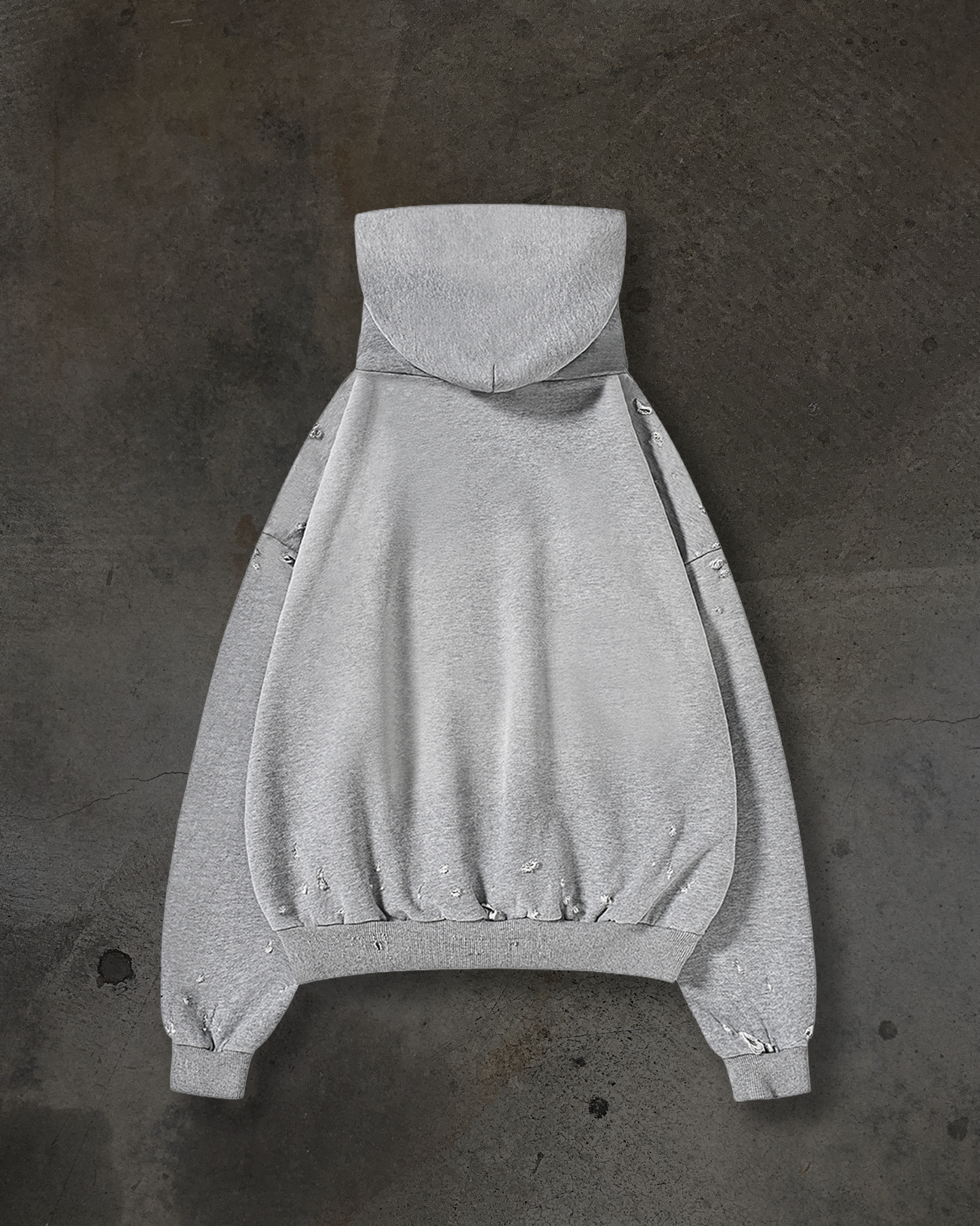 RUIN MASKED HOODIE (HEATHER)