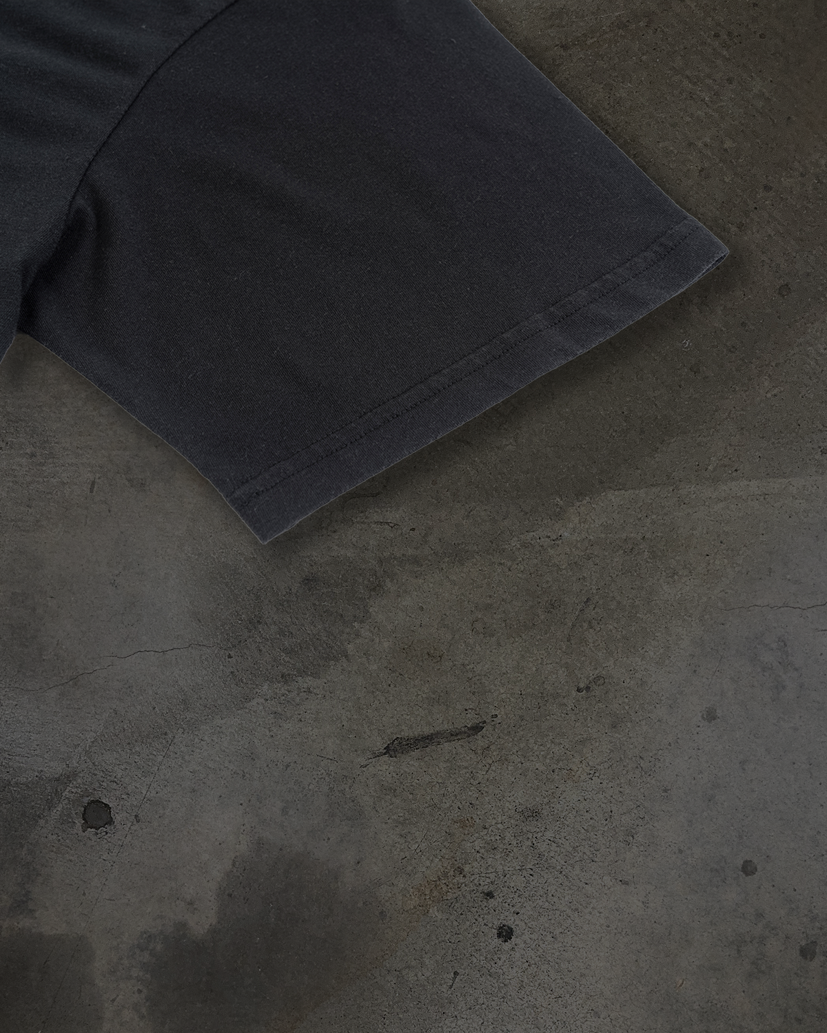 VINTAGE BLANK TEE (COAL)