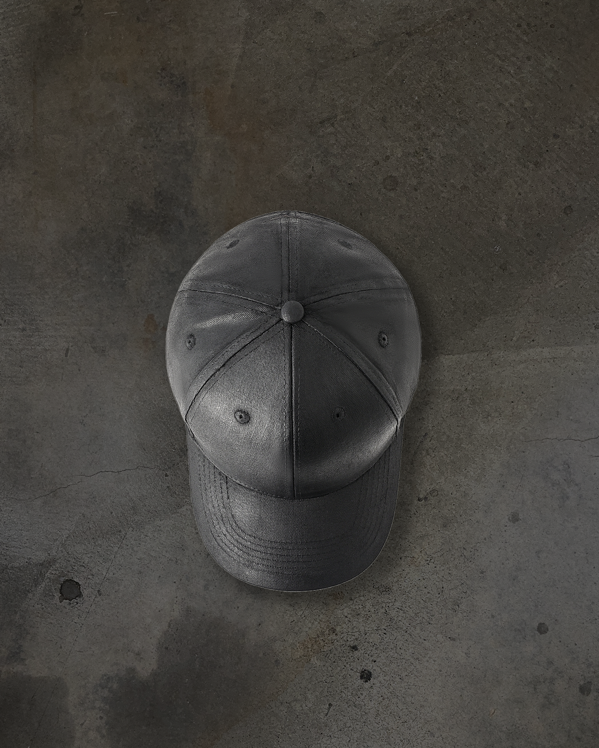 WAXED CAP (NOIR)