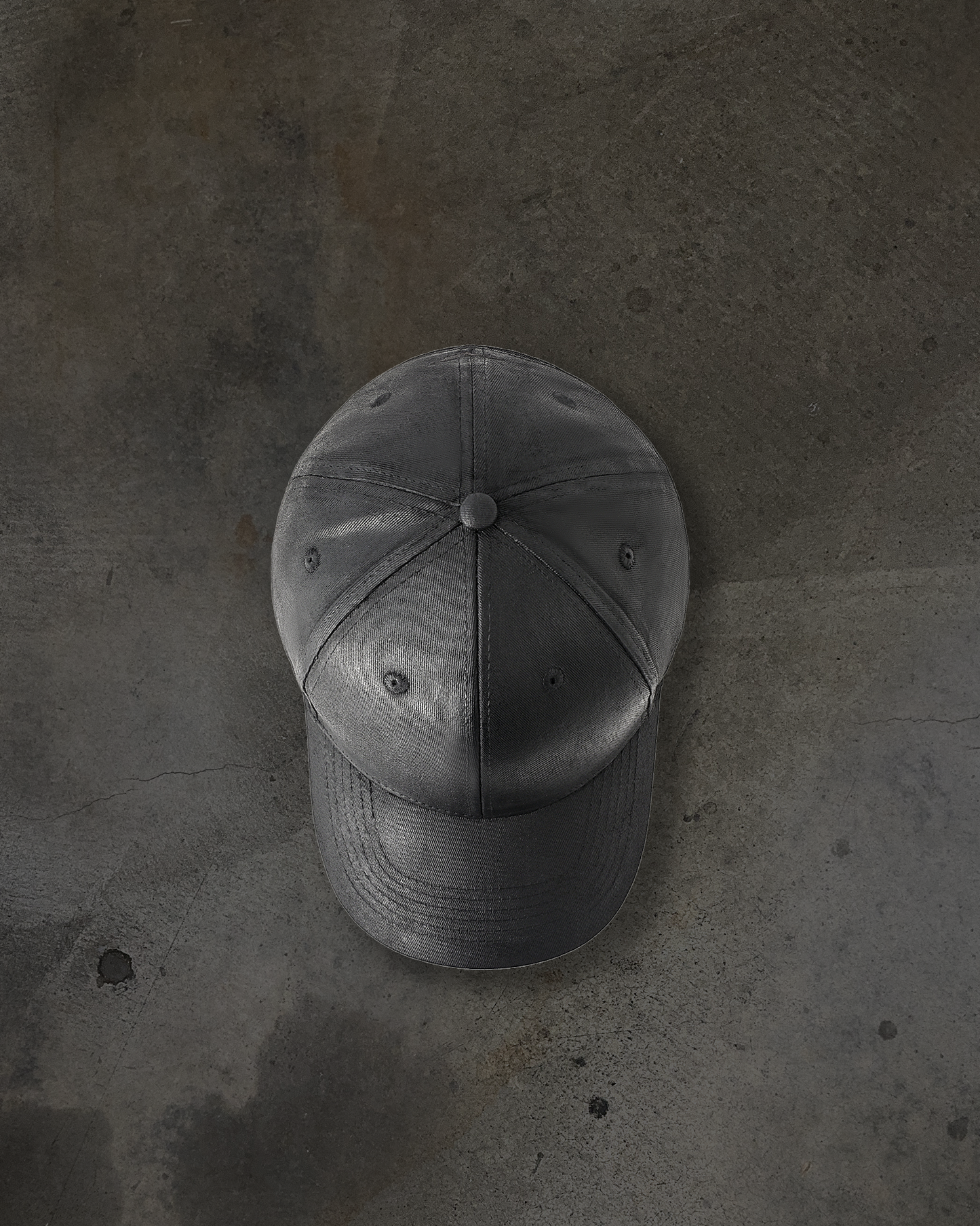 WAXED CAP (NOIR)