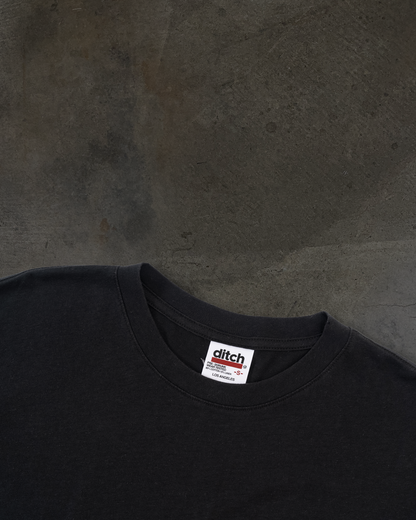 VINTAGE BLANK TEE (COAL)